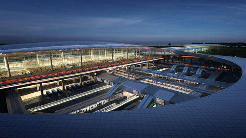 华剑集团中标港珠澳大桥珠海口岸幕墙工程